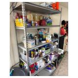 Metal Storage Shelf Unit with Five Tiers