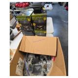 Classy Caps Kingsbridge Post Cap Lights With Compo