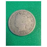 1898 Liberty Head V Nickel Coin