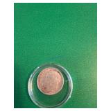 United States 10-Cent Coin in Protective Case