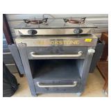 Blackstone Two-Burner Gas Stove With Storage Unit