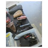 Gun Cases and Holsters in Mixed Materials