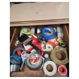 Tools and Materials in Drawer