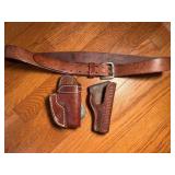Leather Holster Set with Belt and G-Code Attachmen