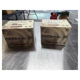 Federal .22 LR 325 Rounds Ammunition, Two Boxes