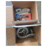 Boxes of Electrical Wire, Nails, and Miscellaneous