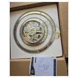 HomCom B31-189V80 Light Fixture with Assembly Inst