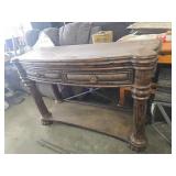 Collezione Europa Console Table with Ornate Carvin