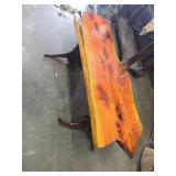 Cedar Wood Bench or Table with Natural Finish