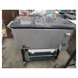Palm Springs Cooler with Coleman 28 Qt Ice Chest