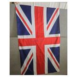 Union Jack Flag in Textile Material