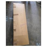 Box Containing 2 Blue Christmas Palm Trees