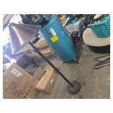 Metal Floor Lamp with Cone-Shaped Shade and Pull C