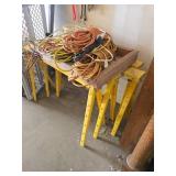 Task Force Heavy-Duty Folding Sawhorses With Exten