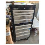 Steel Glide 27-Inch Powder-Coated Tool Chest With