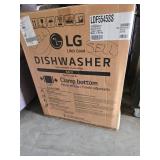 LG LDF5545SS Stainless Steel Dishwasher in Box