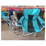 Folding Lawn Chairs with Cup Holders