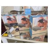 3 Pillow Massage Cushions and Vornado Fan