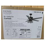 Home Decorators Carlisle 60-In Ceiling Fan in Matt