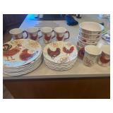 Pier 1 Imports Gallo Dinnerware Set, Multicolored,