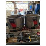Two Vollrath Cayenne Warmers with Adjustable Contr