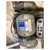 Dual Shaft Bench Grinder and Jump Starter Unit