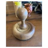 Wooden Handheld Tool with Metal Wire Bristles