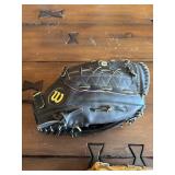 Wilson Black Leather Baseball Glove