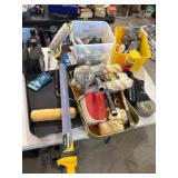 Painting and Maintenance Supplies with Tools and A