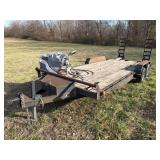 2010 18ï¿½ Trailer With 2ï¿½ Dove Tail and Ramps