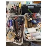 Tools and Hardware in Trays, Bin, and Case