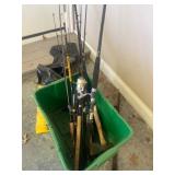 Fishing Rods and Reel Set Including Quantum XR Ree