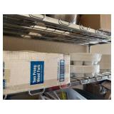 Disposable Forks, Plastic Plates, and Gloves