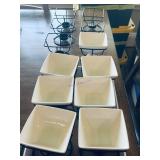 Ceramic Bowls with Metal Stands