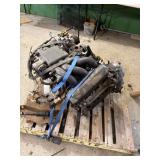 Automotive Engine With Intake Manifold and Attachm
