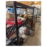 6-Foot Tall Metal Storage Rack two sections.