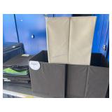 11 Foldable Storage Boxes in Fabric Material