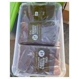 Ribbed Terry Bar Towels in Plastic Tub