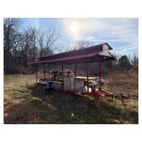18-Foot BBQ Pit Trailer With Bill of Sale