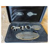 Ford and Harley-Davidson F-150 Keychain and Emblem