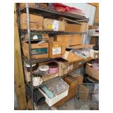 6-Foot Rolling Rack With Wire Shelves