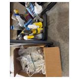 Cleaning Supplies and Electrical Cords