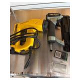 Stanley Electric Nail Gun and Hitachi Pneumatic Na