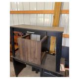 Wood Table with Drawer