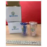 8 new Life Essentials infusion cups with straws