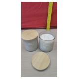 2 tea tree and spearmint candles