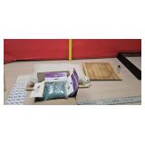 Cutting board, pillow and decorative filler