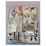 Crafting Stamps birds & more