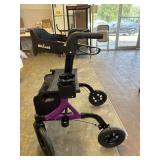 New Max Walk Walker with brakes and basket, water