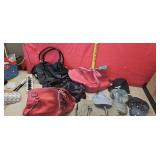 Box purses and hats